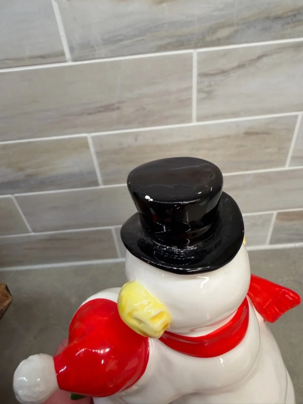 Vintage Frosty the Snowman Music Box